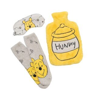 Winnie the Pooh Hot Water Bottle Cover (Pack of 3) / Yellow/White